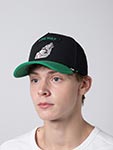 Бейсболка GOORIN BROTHERS арт. 101-2624 (черный / зеленый)